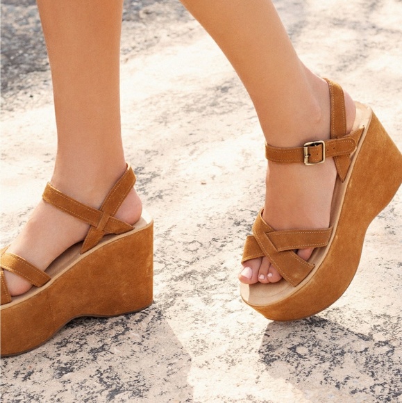boho platform sandals